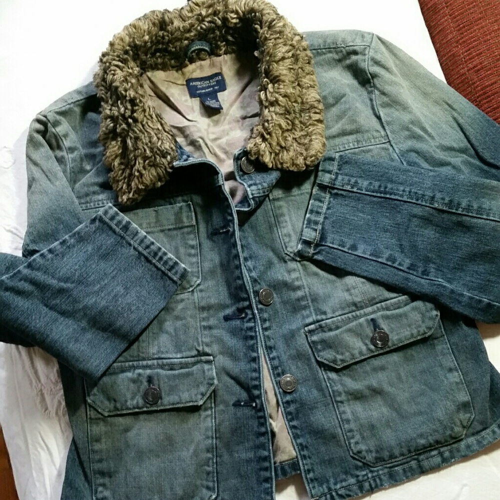 Stylish Stonewashed Jean Jacket - image 1
